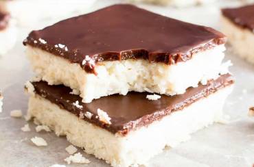 Μπάρες καρύδας χωρίς ζάχαρη